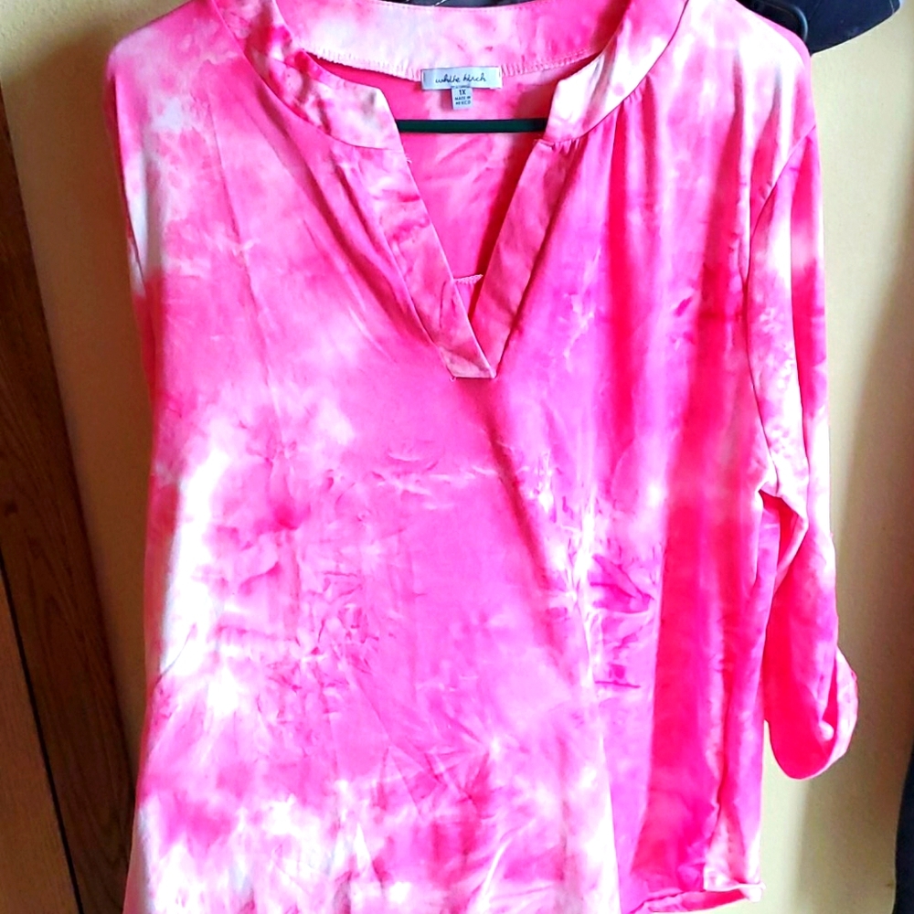 White Birch gabby Tunic